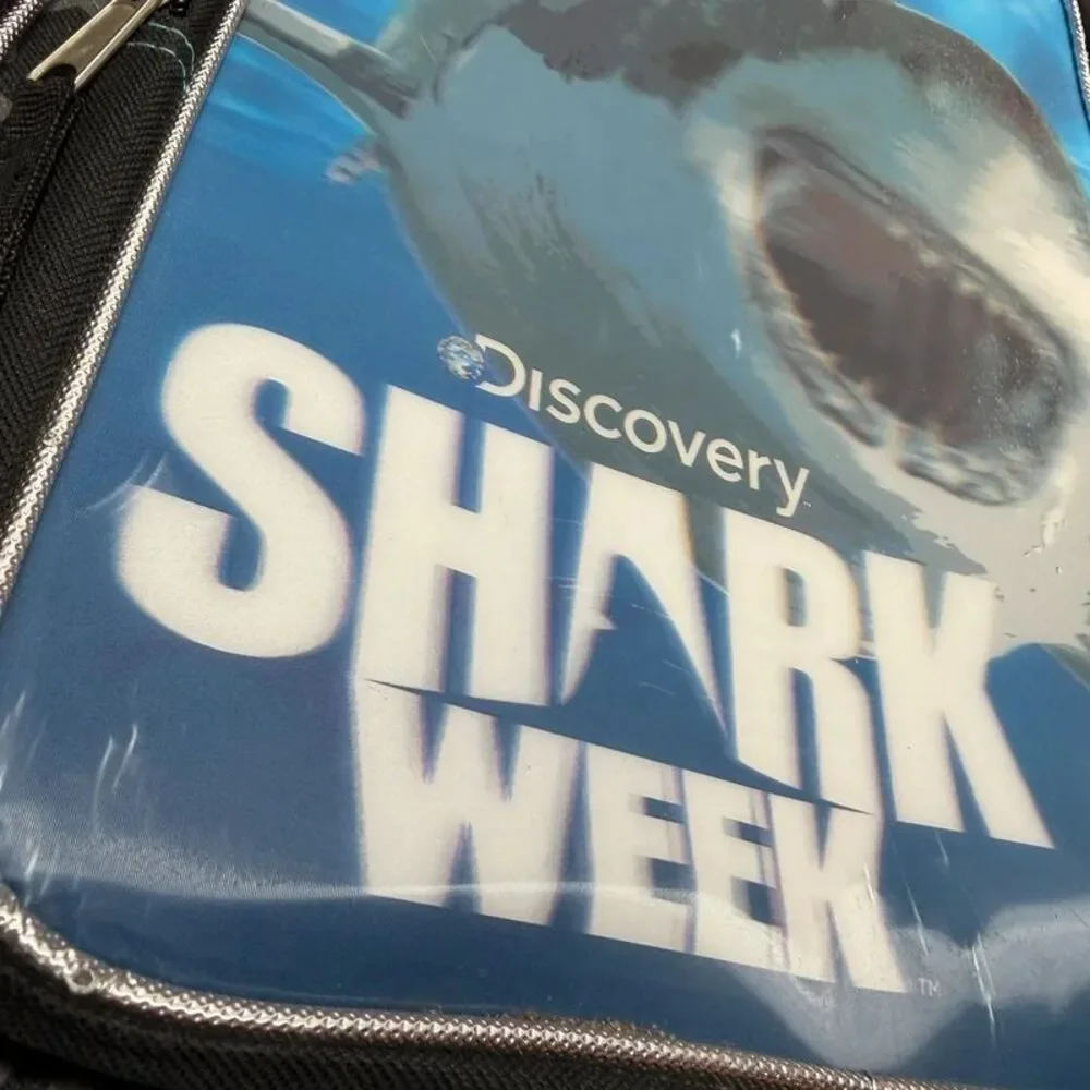 Discovery Channel Shark Week School Backpack Marine Ocean Biologist Great White